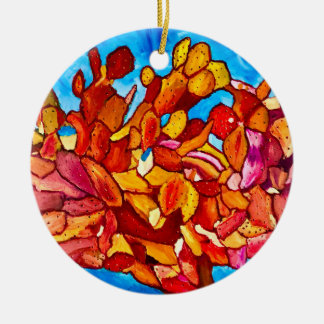 Ornamento Cerâmico Cactus Blasing