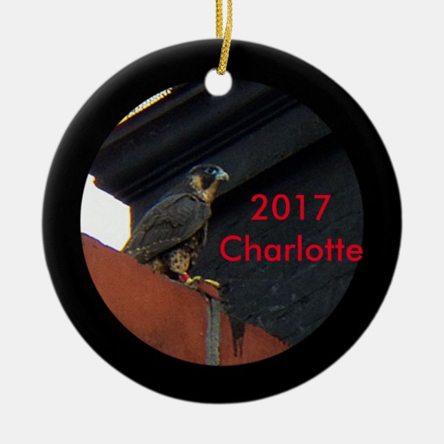 Ornamento Cerâmico Charlotte 2017 (Frente)