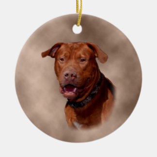 Ornamento cerâmico da árvore de Natal