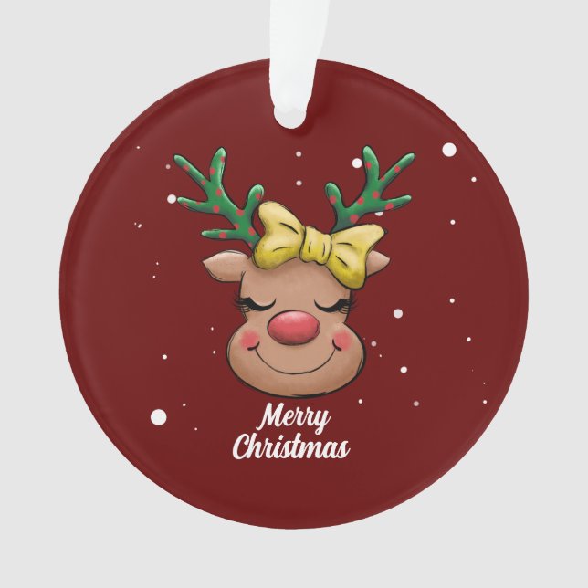 Ornamento cerâmico de cerâmica de cerâmica de cerâ (Frente)