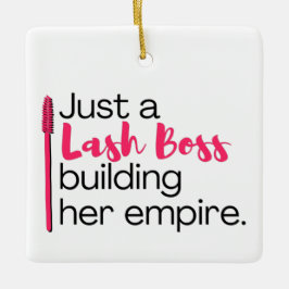 Ornamento Cerâmico de Lash Boss