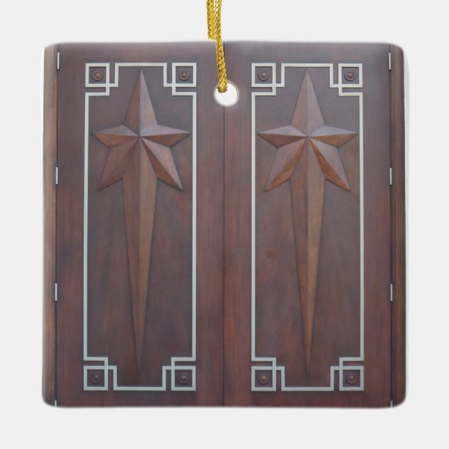 Ornamento cerâmico de portas de templo (Frente)