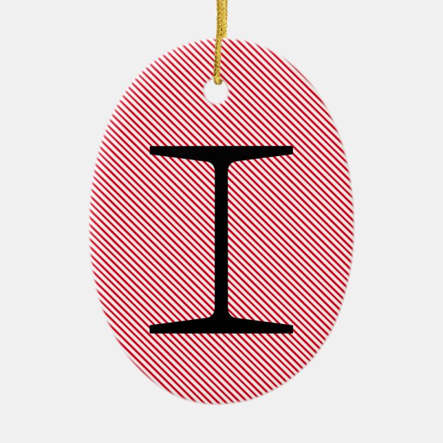 Ornamento cerâmico de vigas de aço (Frente)