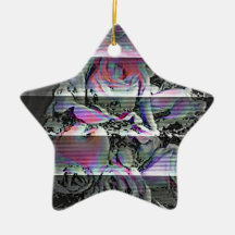 Ornamento cerâmico do Buquê Techno