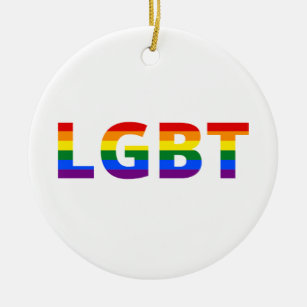 Ornamento Cerâmico do Orgulho LGBT