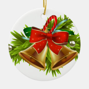 Ornamento cerâmico dos enfeites de natal
