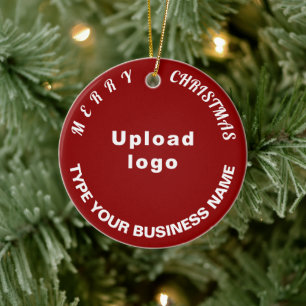 Ornamento cerâmico no Círculo Vermelho de Natal Co