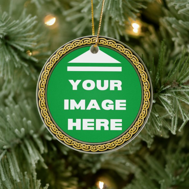 Ornamento cerâmico - Personalizado - Adicionar Ima (Árvore)