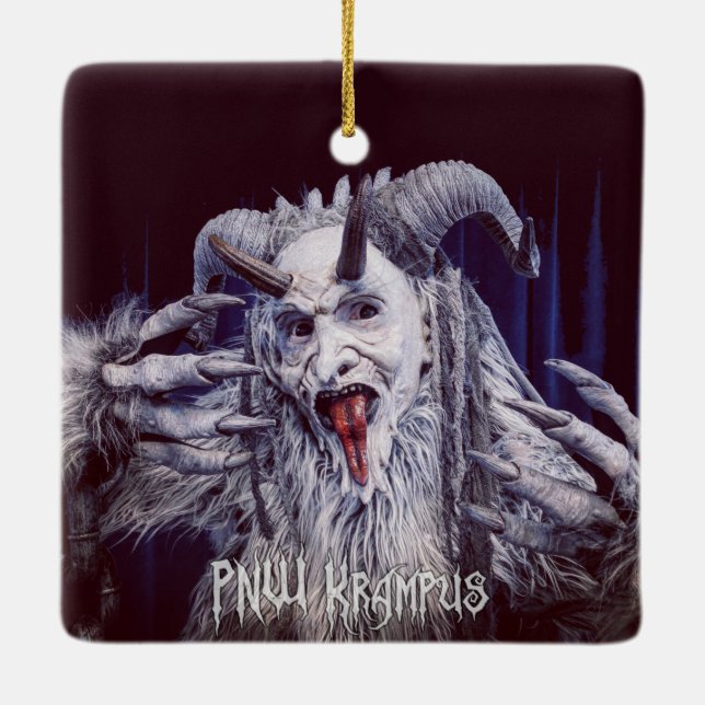Ornamento Cerâmico PNW Krampus (Verso)