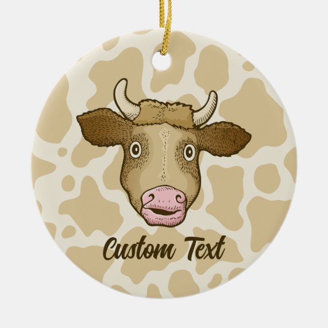 Ornamento cerâmico por Vaca Surpresa (Frente)