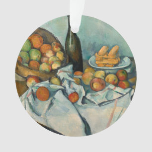 Ornamento Cezanne Basket Apple Impressionismo Arte