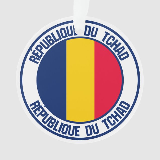 Ornamento Chad Round Emblem (Frente)