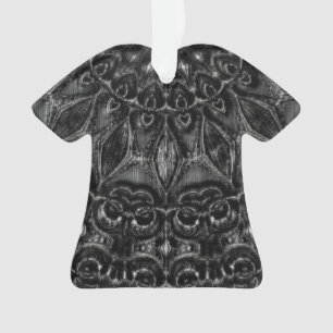 Ornamento Charcarvão Mandala