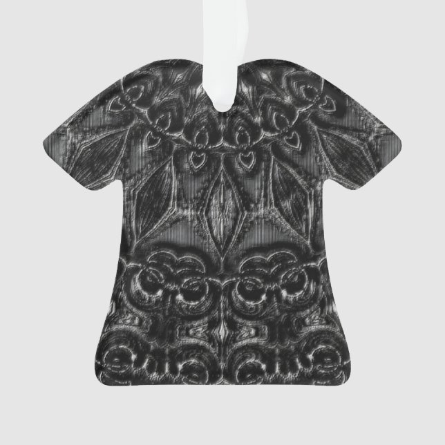 Ornamento Charcarvão Mandala (Frente)