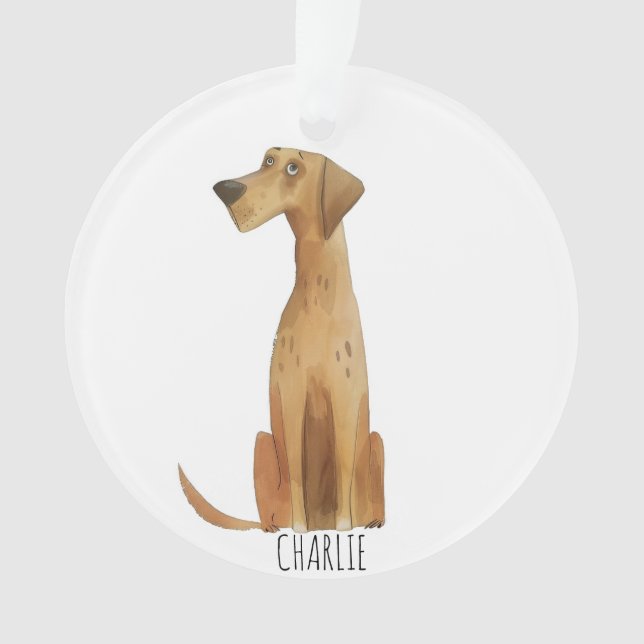 Ornamento Charlie Dog (Frente)
