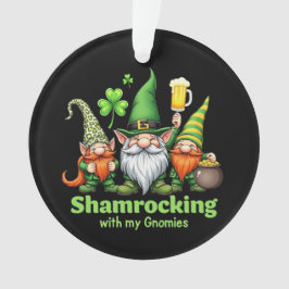 Ornamento Chateando com minha Rua Engraçada dos Gnomies.
