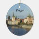 Ornamento checo Praha do viagem do presente de (Lateral)