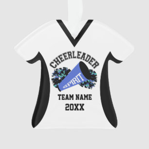 Ornamento Cheerleader Jersey com Photo