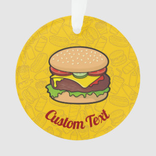 Ornamento Cheeseburger