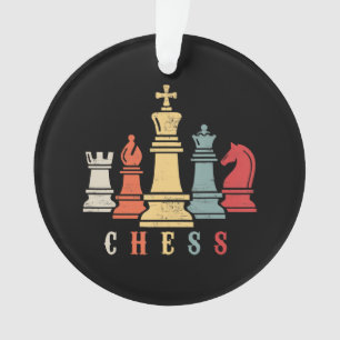 Ornamento Chess Lover Presente do Xadrez Set Checkmate