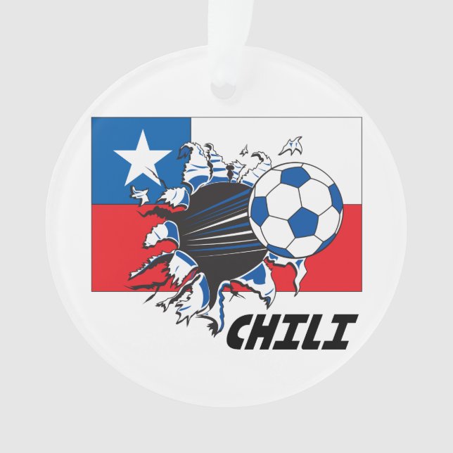 Ornamento Chili Soccer Team (Frente)