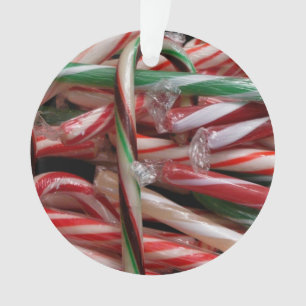 Ornamento Chocolate Mint Candy Candy Festivo Feriado