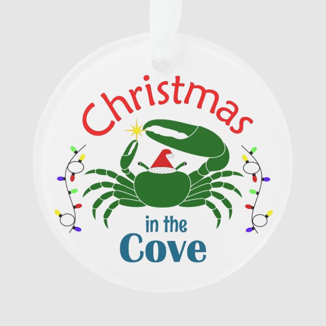 Ornamento Christmas in the Cove Ornament (Frente)