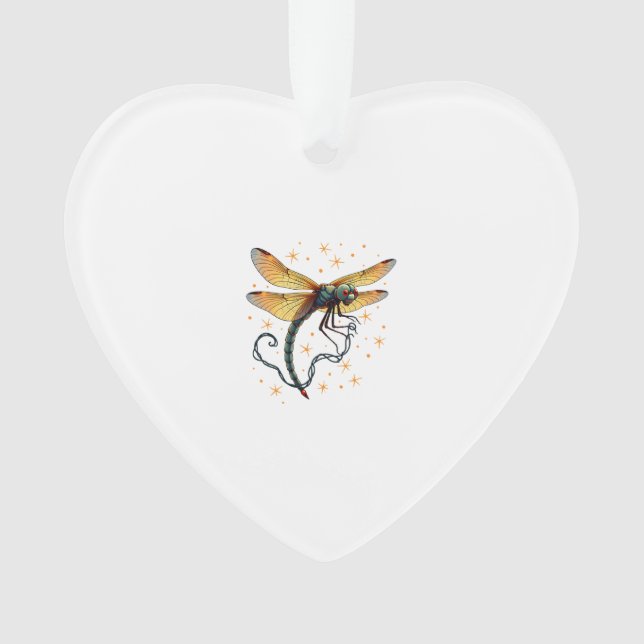 Ornamento Christmas Lights Dragonfly (Frente)
