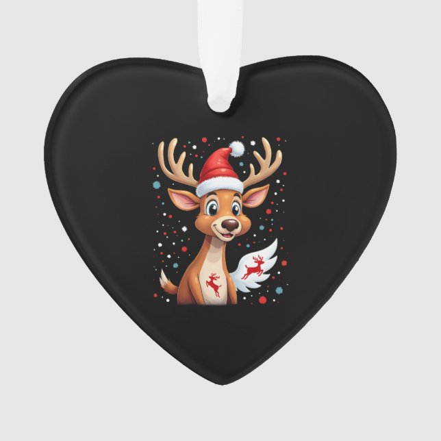 Ornamento christmas Reindeer (1) (Frente)