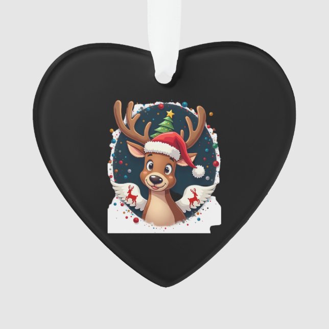 Ornamento christmas Reindeer (2) (Frente)