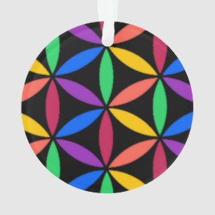 Ornamento Círculos arco-íris