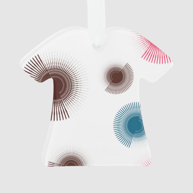 Ornamento Círculos coloridos, legal, de pinceladas urbanas (Verso)