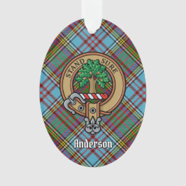 Ornamento Clan Anderson Crest Ornament