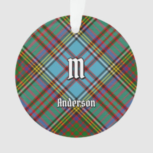 Ornamento Clan Anderson Tartan Ornament