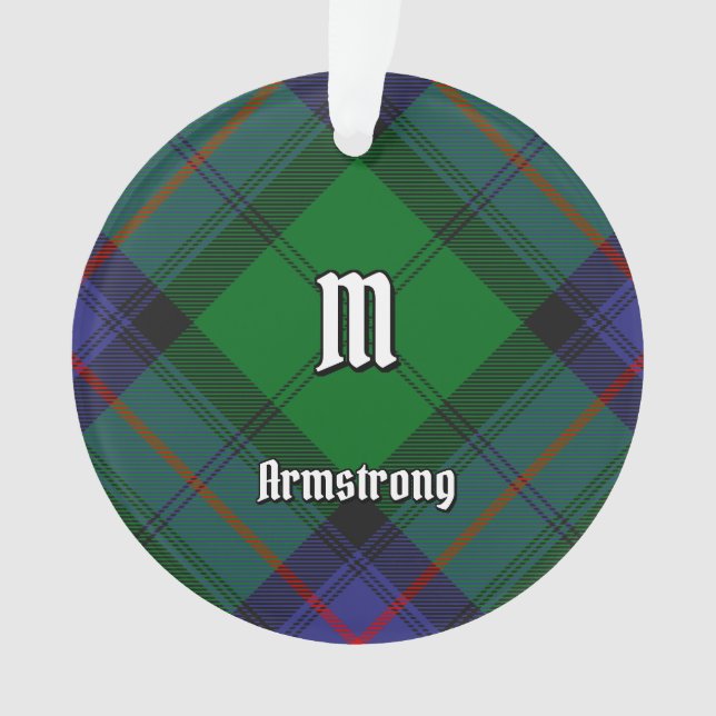 Ornamento Clan Armstrong Tartan Ornament (Frente)