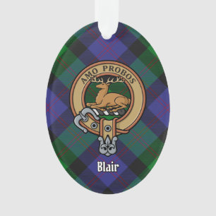 Ornamento Clan Blair Crest Ornament