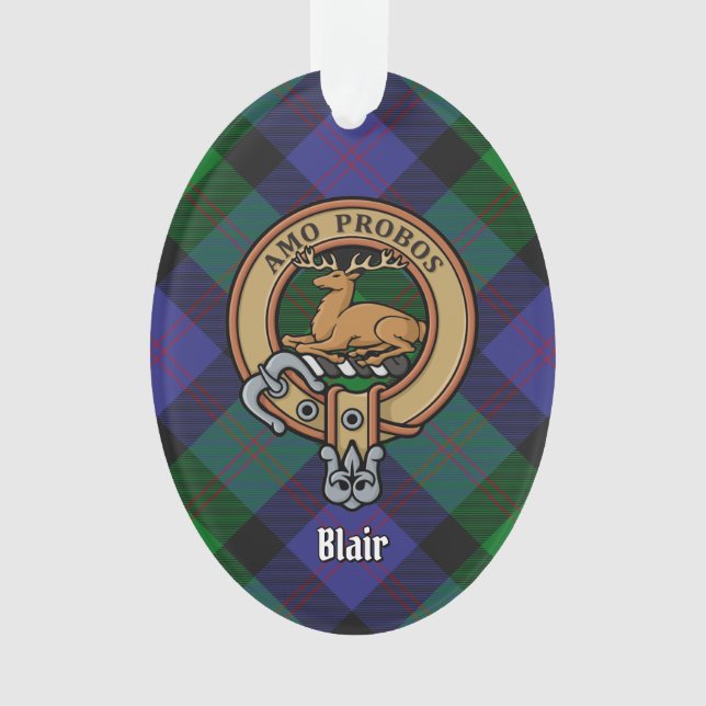 Ornamento Clan Blair Crest Ornament (Frente)