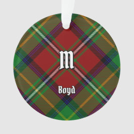 Ornamento Clan Boyd Tartan