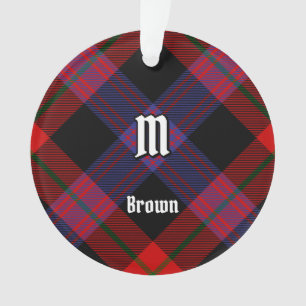 Ornamento Clan Brown Tartan
