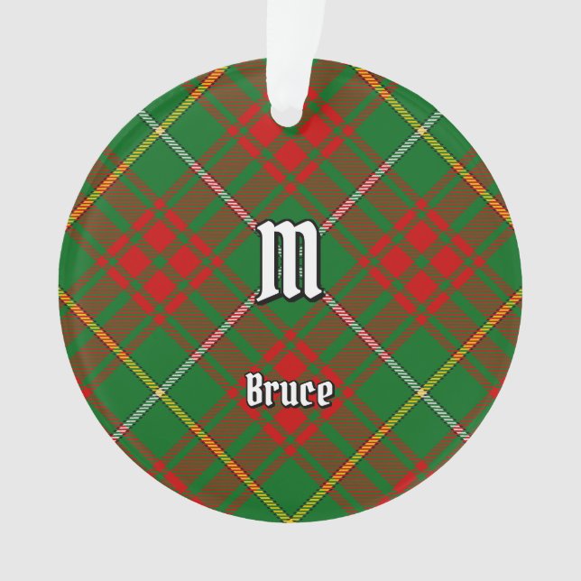 Ornamento Clan Bruce Hunting Tartan (Frente)