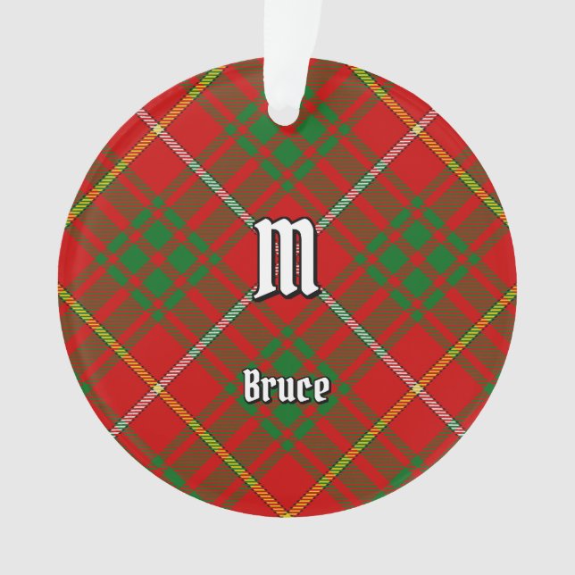 Ornamento Clan Bruce Tartan (Frente)