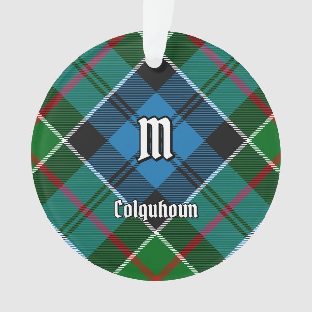 Ornamento Clan Colquhoun Tartan (Frente)