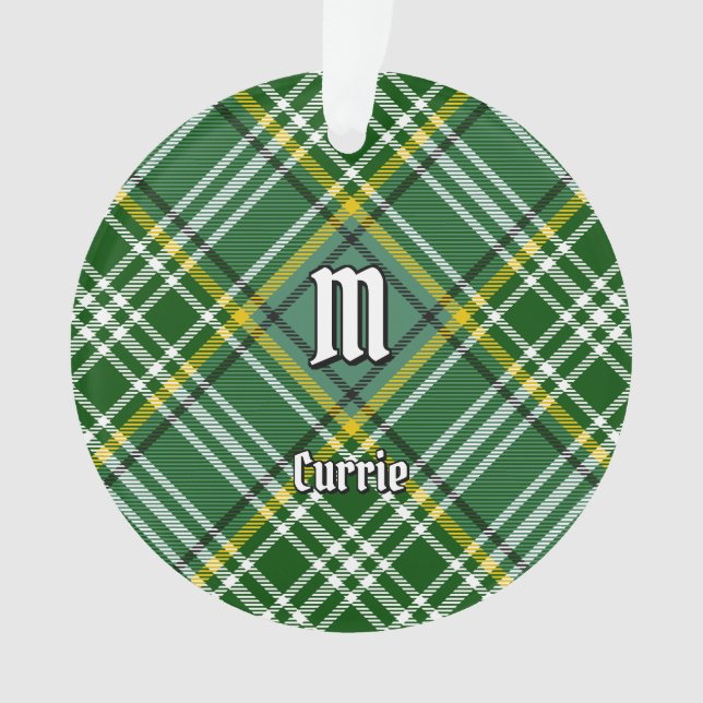 Ornamento Clan Currie Tartan (Frente)