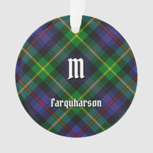 Ornamento Clan Farquharson Tartan Ornament