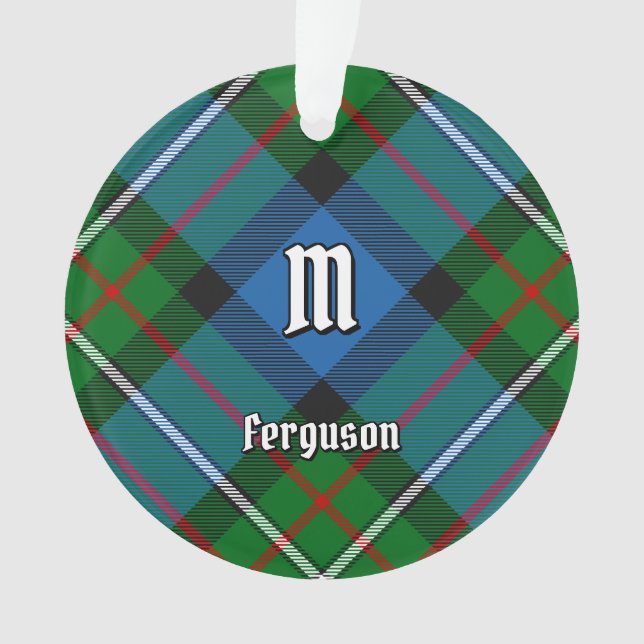 Ornamento Clan Ferguson Tartan Ornament (Frente)