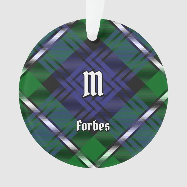 Ornamento Clan Forbes Tartan (Frente)