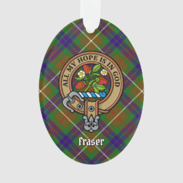 Ornamento Clan Fraser Crest Ornament