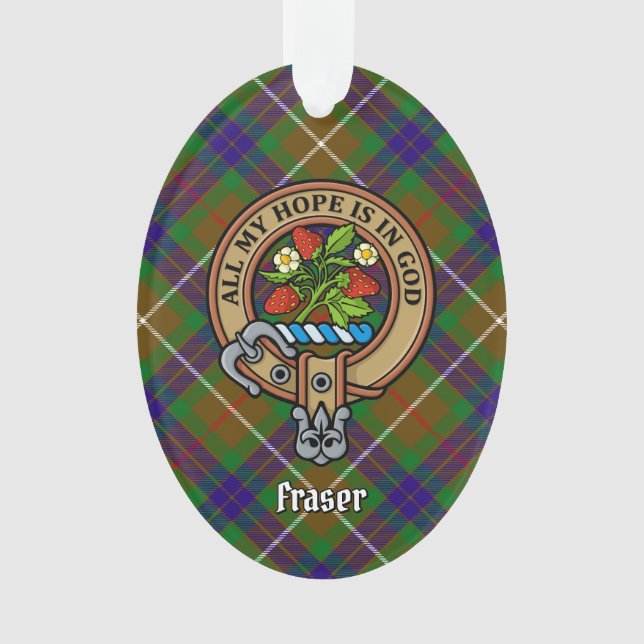 Ornamento Clan Fraser Crest Ornament (Frente)