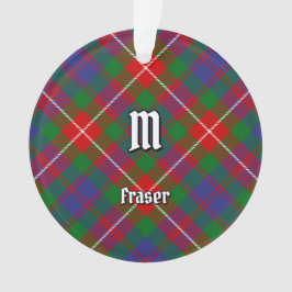 Ornamento Clan Fraser de Lovat Tartan