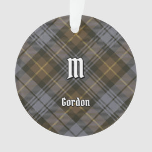 Ornamento Clan Gordon Weathered Tartan Ornament